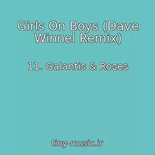 کاور آهنگ Girls On Boys (Dave Winnel Remix) از 11. Galantis & Rozes