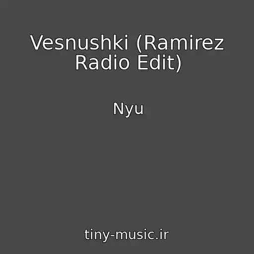 کاور آهنگ Vesnushki (Ramirez Radio Edit) از Nyu