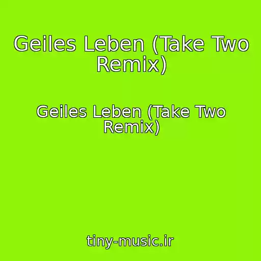 کاور آهنگ Geiles Leben (Take Two Remix) از Geiles Leben (Take Two Remix)