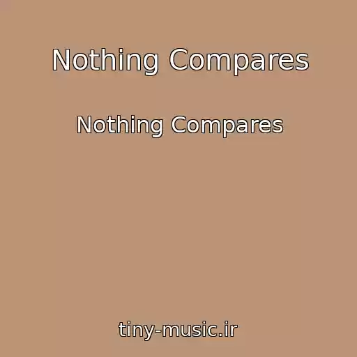 کاور آهنگ Nothing Compares از Nothing Compares