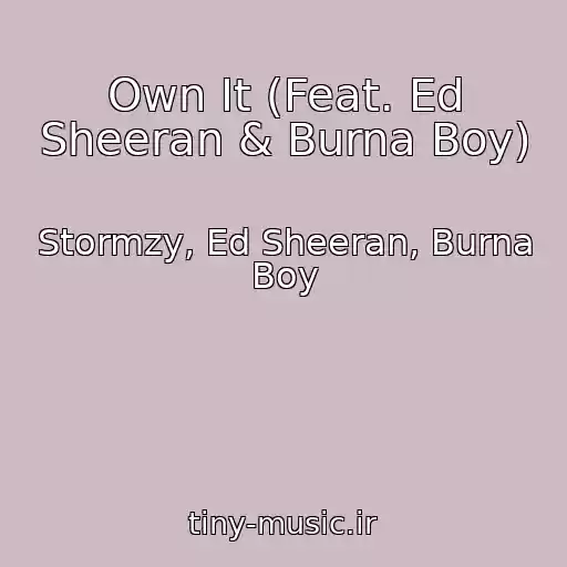 کاور آهنگ Own It (Feat. Ed Sheeran & Burna Boy) از Stormzy, Ed Sheeran, Burna Boy