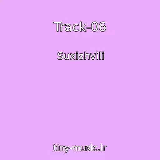 کاور آهنگ Track-06 از Suxishvili