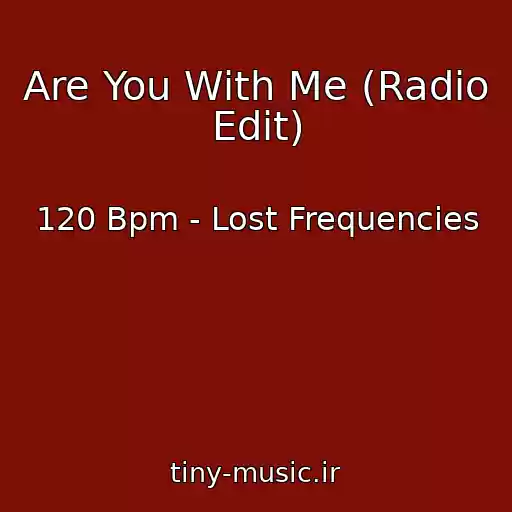 کاور آهنگ Are You With Me (Radio Edit) از 120 Bpm - Lost Frequencies