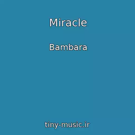 کاور آهنگ Miracle از Bambara