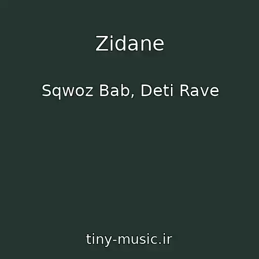 کاور آهنگ Zidane از Sqwoz Bab, Deti Rave