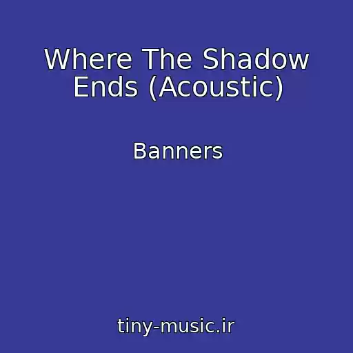 کاور آهنگ Where The Shadow Ends (Acoustic) از Banners