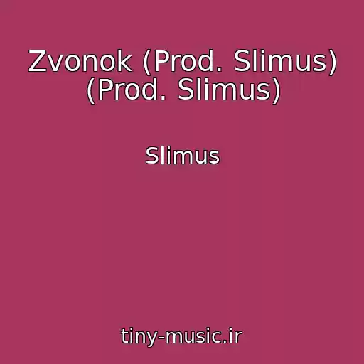 کاور آهنگ Zvonok (Prod. Slimus) (Prod. Slimus) از Slimus