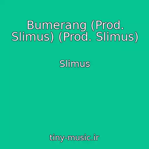 کاور آهنگ Bumerang (Prod. Slimus) (Prod. Slimus) از Slimus