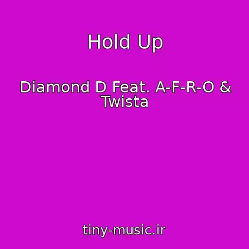 کاور آهنگ Hold Up از Diamond D Feat. A-F-R-O & Twista
