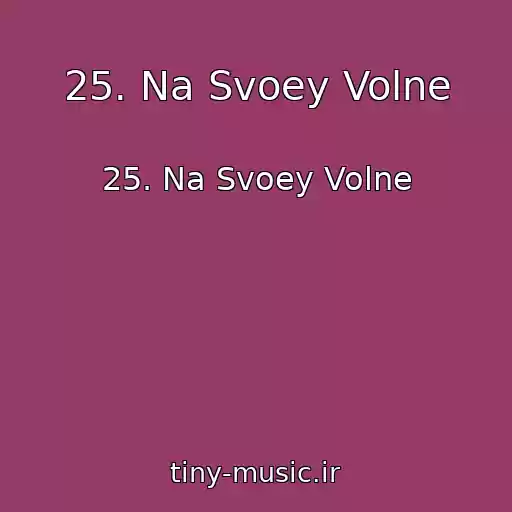 کاور آهنگ 25. Na Svoey Volne از 25. Na Svoey Volne