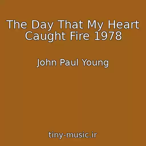 کاور آهنگ The Day That My Heart Caught Fire 1978 از John Paul Young