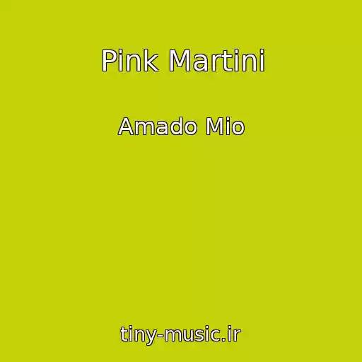 کاور آهنگ Pink Martini از Amado Mio