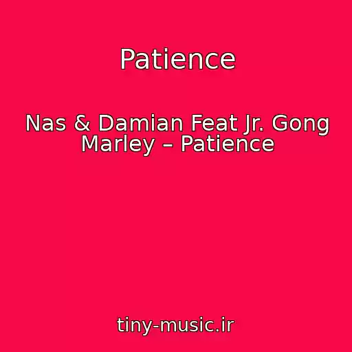 کاور آهنگ Patience از Nas & Damian Feat Jr. Gong Marley – Patience