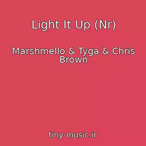 کاور آهنگ Light It Up (Nr) از Marshmello & Tyga & Chris Brown