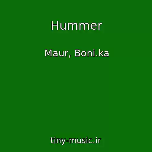 کاور آهنگ Hummer از Maur, Boni.ka