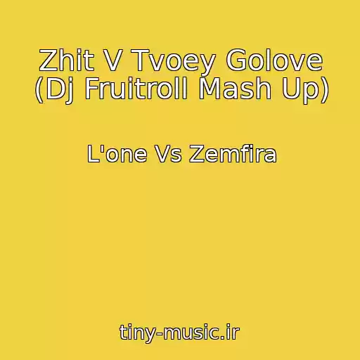 کاور آهنگ Zhit V Tvoey Golove (Dj Fruitroll Mash Up) از L'one Vs Zemfira