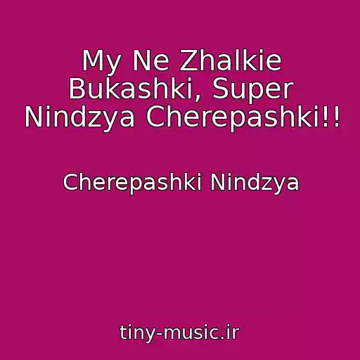 کاور آهنگ My Ne Zhalkie Bukashki, Super Nindzya Cherepashki!! از Cherepashki Nindzya
