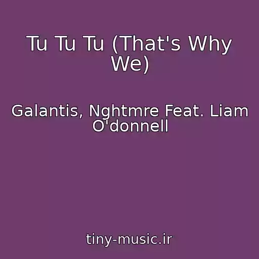کاور آهنگ Tu Tu Tu (That's Why We) از Galantis, Nghtmre Feat. Liam O'donnell