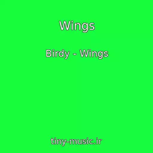 کاور آهنگ Wings از Birdy - Wings