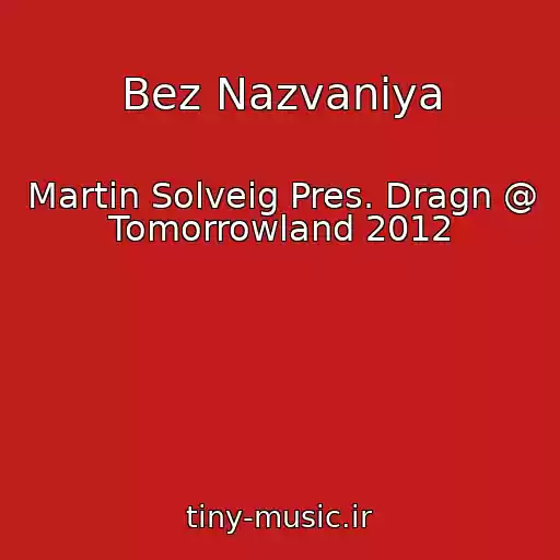 کاور آهنگ Bez Nazvaniya از Martin Solveig Pres. Dragn @ Tomorrowland 2012