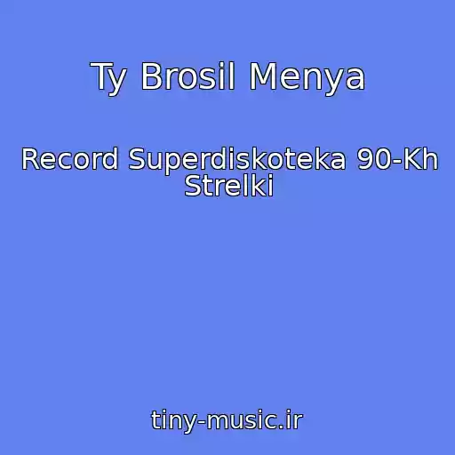 کاور آهنگ Ty Brosil Menya از Record Superdiskoteka 90-Kh Strelki