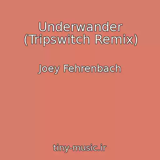 کاور آهنگ Underwander (Tripswitch Remix) از Joey Fehrenbach