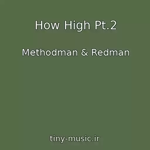 کاور آهنگ How High Pt.2 از Methodman & Redman