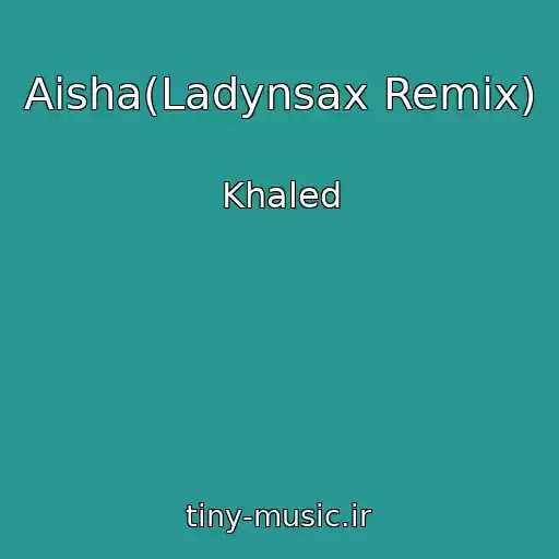 کاور آهنگ Aisha(Ladynsax Remix) از Khaled