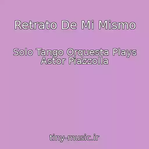 کاور آهنگ Retrato De Mi Mismo از Solo Tango Orquesta Plays Astor Piazzolla