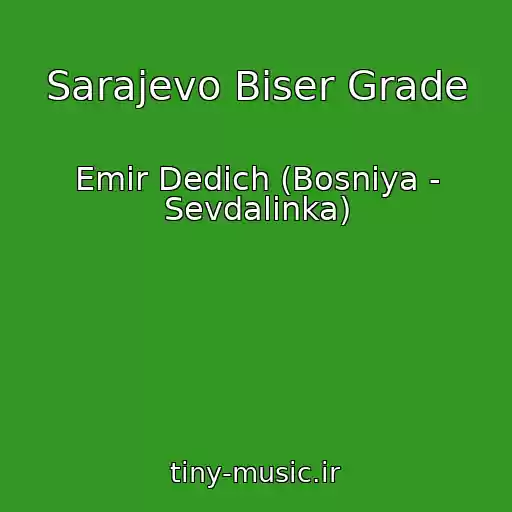 کاور آهنگ Sarajevo Biser Grade از Emir Dedich (Bosniya - Sevdalinka)