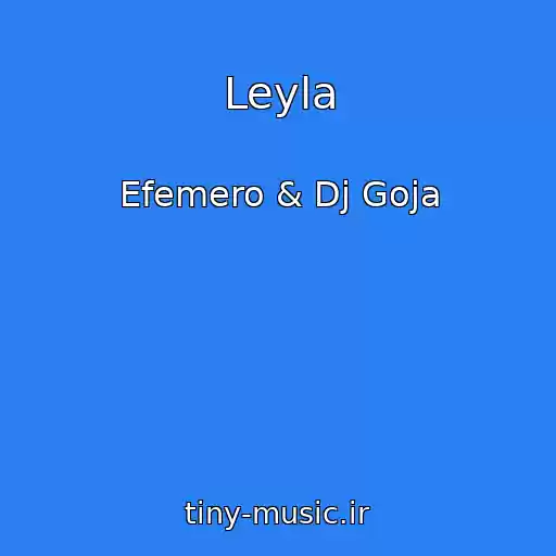 کاور آهنگ Leyla از Efemero & Dj Goja