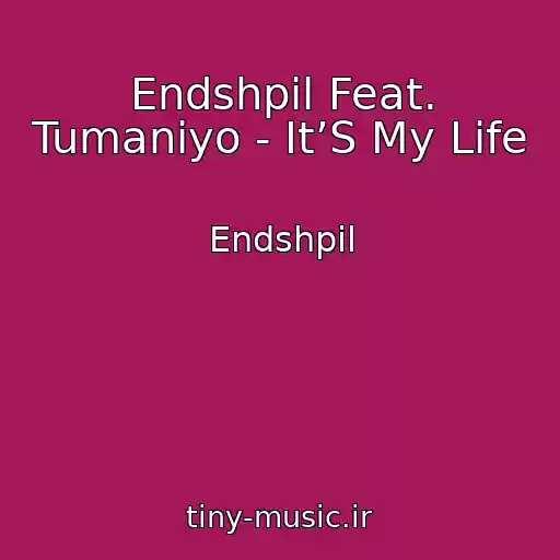 کاور آهنگ Endshpil Feat. Tumaniyo - It’S My Life از Endshpil