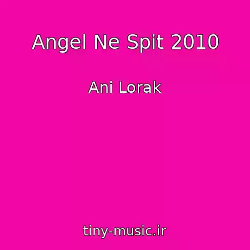 کاور آهنگ Angel Ne Spit 2010 از Ani Lorak