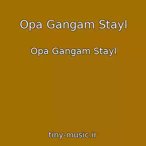 کاور آهنگ Opa Gangam Stayl از Opa Gangam Stayl