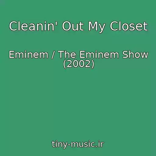 کاور آهنگ Cleanin' Out My Closet از Eminem / The Eminem Show (2002)