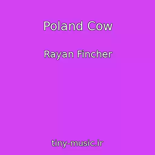 کاور آهنگ Poland Cow از Rayan Fincher