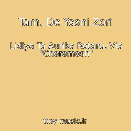 کاور آهنگ Tam, De Yasnі Zorі از Lіdіya Ta Aurіka Rotaru, Vіa "Cheremosh"