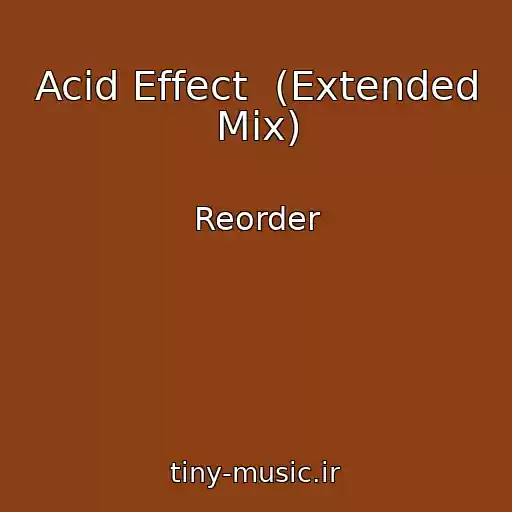 کاور آهنگ Acid Effect  (Extended Mix) از Reorder