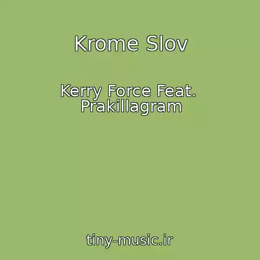 کاور آهنگ Krome Slov از Kerry Force Feat.  Prakillagram