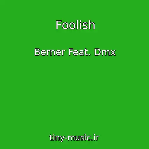کاور آهنگ Foolish از Berner Feat. Dmx