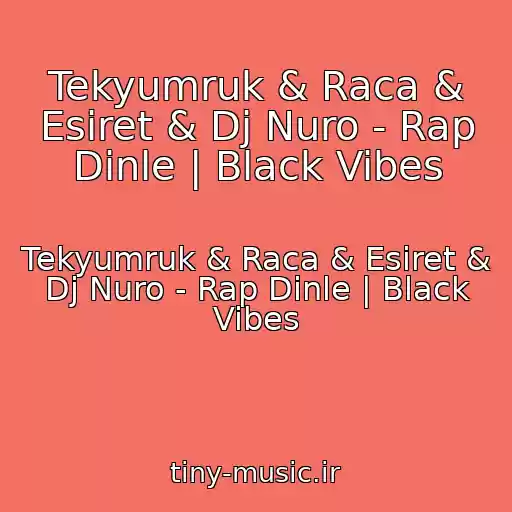 کاور آهنگ Tekyumruk & Raca & Esiret & Dj Nuro - Rap Dinle | Black Vibes از Tekyumruk & Raca & Esiret & Dj Nuro - Rap Dinle | Black Vibes