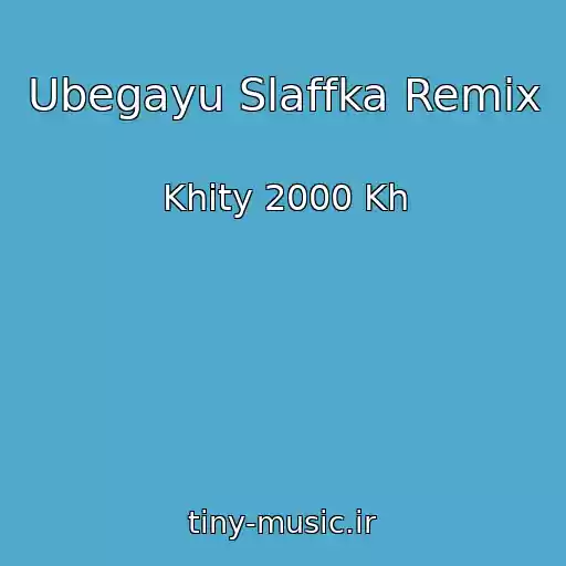 کاور آهنگ Ubegayu Slaffka Remix از Khity 2000 Kh