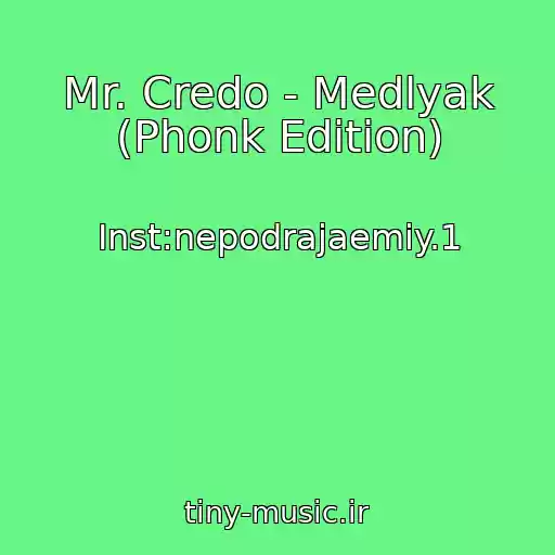 کاور آهنگ Mr. Credo - Medlyak (Phonk Edition) از Inst:nepodrajaemiy.1