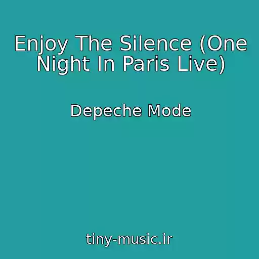 کاور آهنگ Enjoy The Silence (One Night In Paris Live) از Depeche Mode