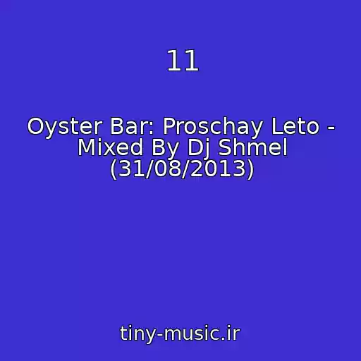 کاور آهنگ 11 از Oyster Bar: Proschay Leto - Mixed By Dj Shmel (31/08/2013)