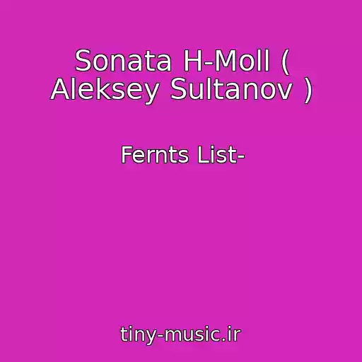 کاور آهنگ Sonata H-Moll ( Aleksey Sultanov ) از Fernts List-