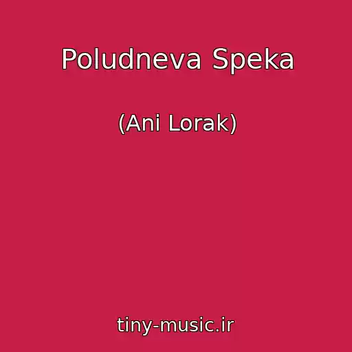 کاور آهنگ Poludneva Speka از (Ani Lorak)