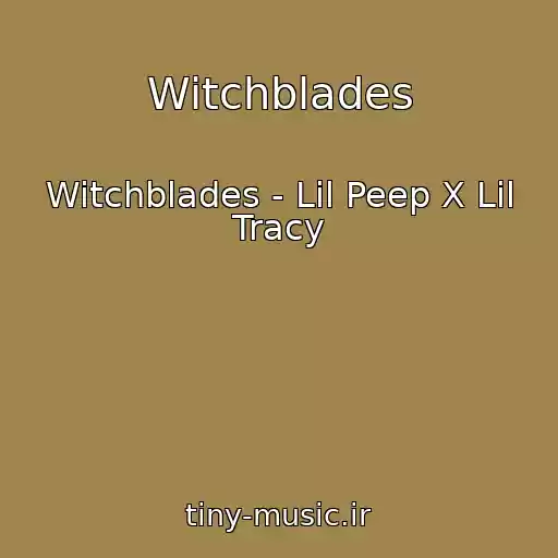 کاور آهنگ Witchblades از Witchblades - Lil Peep X Lil Tracy