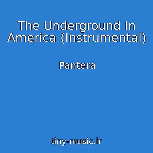 کاور آهنگ The Underground In America (Instrumental) از Pantera