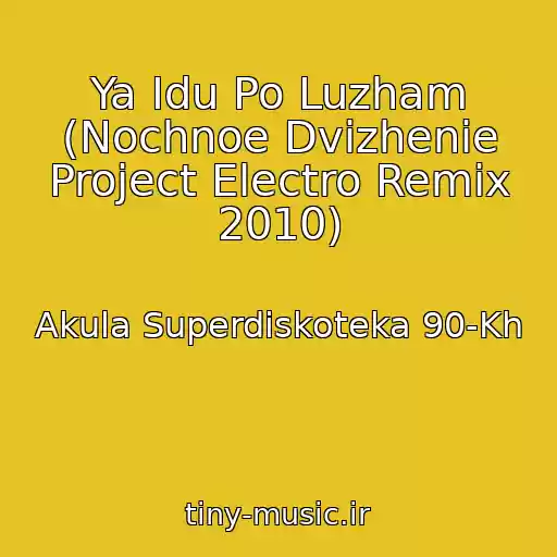 کاور آهنگ Ya Idu Po Luzham (Nochnoe Dvizhenie Project Electro Remix 2010) از Akula Superdiskoteka 90-Kh